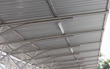 installing Invershin metal roofing